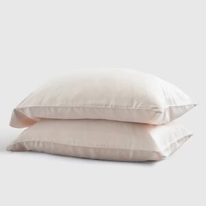 NWOT QUINCE Bamboo Pillowcase Set King Sand 6044